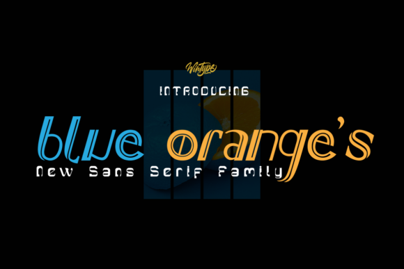 Blue Orange’s: A Display Font That Breathes Life Into Editorial Moments