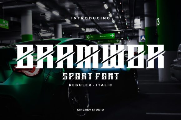 Bramwor: The Display Font That Makes Your Headlines Unmissable