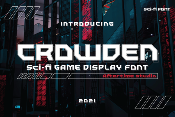 Crowden: A Display Font That Commands Attention
