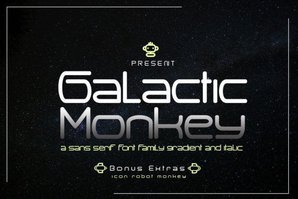 Galactic Monkey: A Display Font for Editorial Impact