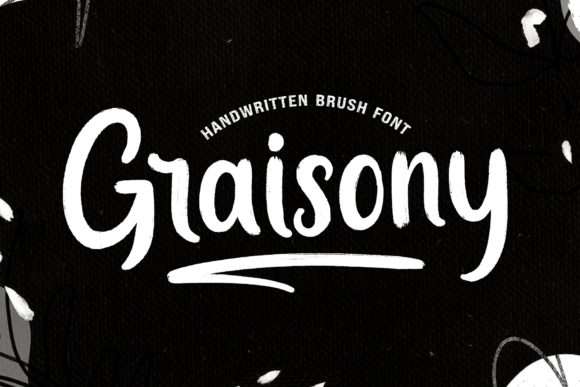 Graisony: A Playful Display Font That Brings Personality to Brand Identity
