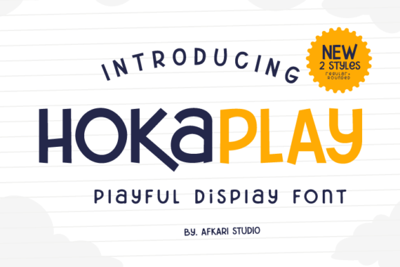 Hokaplay: A Playful Display Font That Makes Your Brand Instantly Memorable