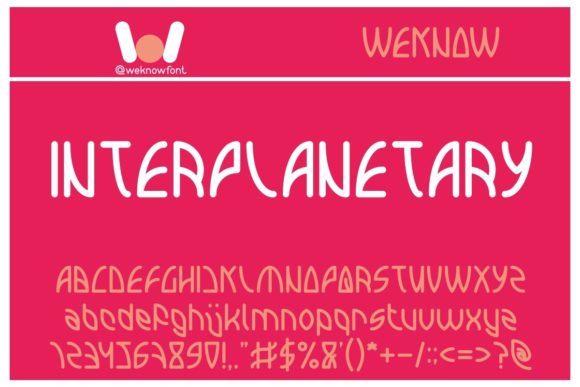 Interplanetary: A Display Font Built for Digital Impact