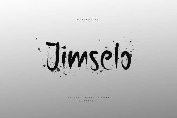 Jimselo: A Graffiti-Styled Display Font That Feels Alive