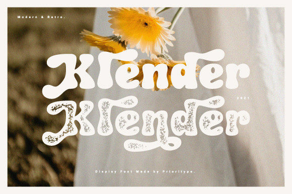 Klender: A Display Font That Cuts Through the Feed