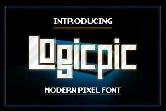 Logicpic: A Futuristic Display Font That Elevates Your Brand