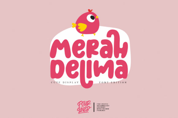 Merah Delima: A Playful Display Font That Elevates Digital Branding