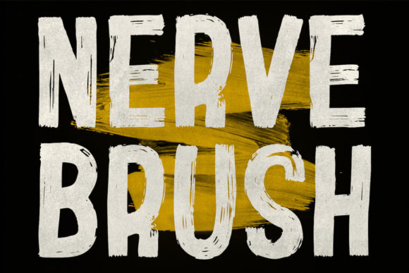 Nerve Brush: A Display Font That Anchors Editorial Mood