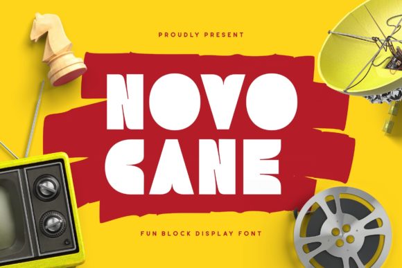 Novocane: The Display Font That Makes Your Headlines Unmissable