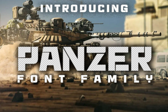 Panzer: A Bold Display Font That Elevates Digital Branding