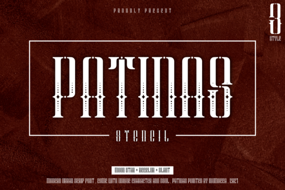 Patinas: A Vintage Display Font That Feels Like Home