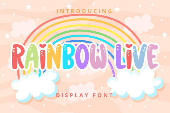 Rainbow Live: A Display Font That Makes Your Campaigns Dance