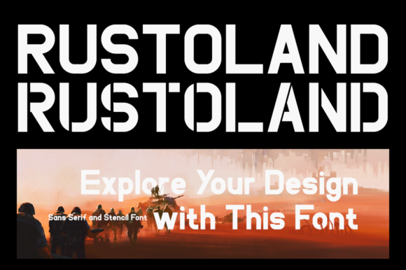 Rustoland: A Display Font with Grit and Grace