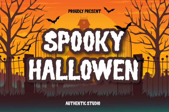 Spooky Hallowen: A Display Font That Elevates Halloween Branding