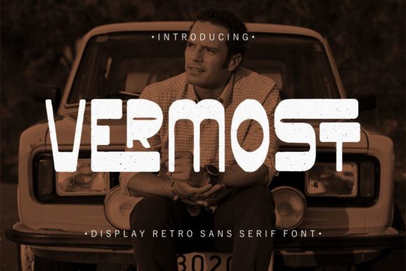 Vermost: A Retro Display Font for Editorial Impact