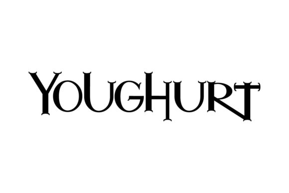 Youghurt: A Display Font with Spooky Charm and Editorial Warmth